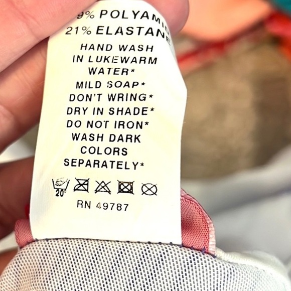 VTG Gideon Oberson, Like New, Gorgeous & Unique One-Piece, Size 12 (10?) - Picture 7 of 11